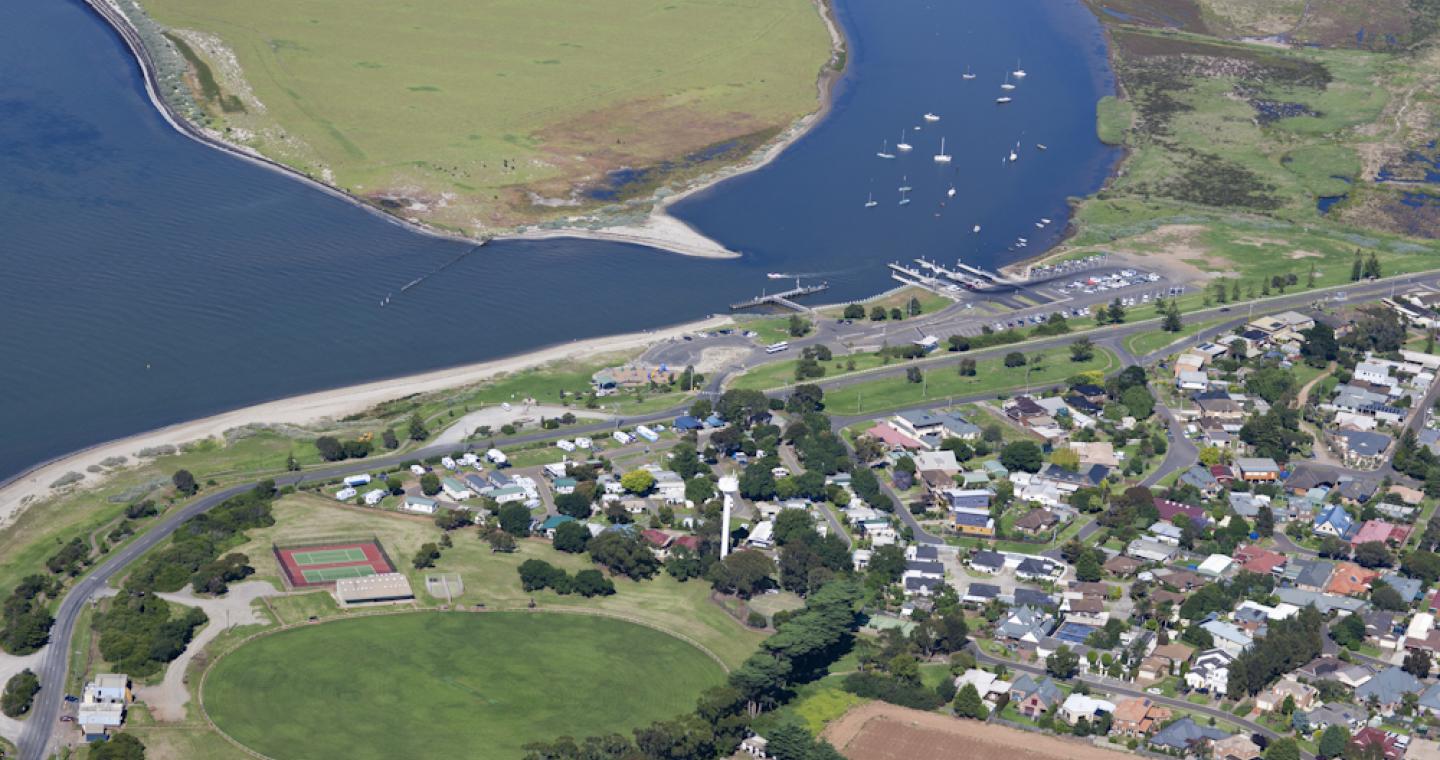 Werribee South from the air