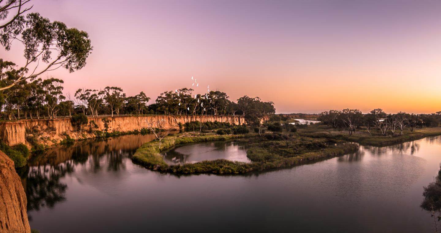 K Road Cliffs and Werribee River
