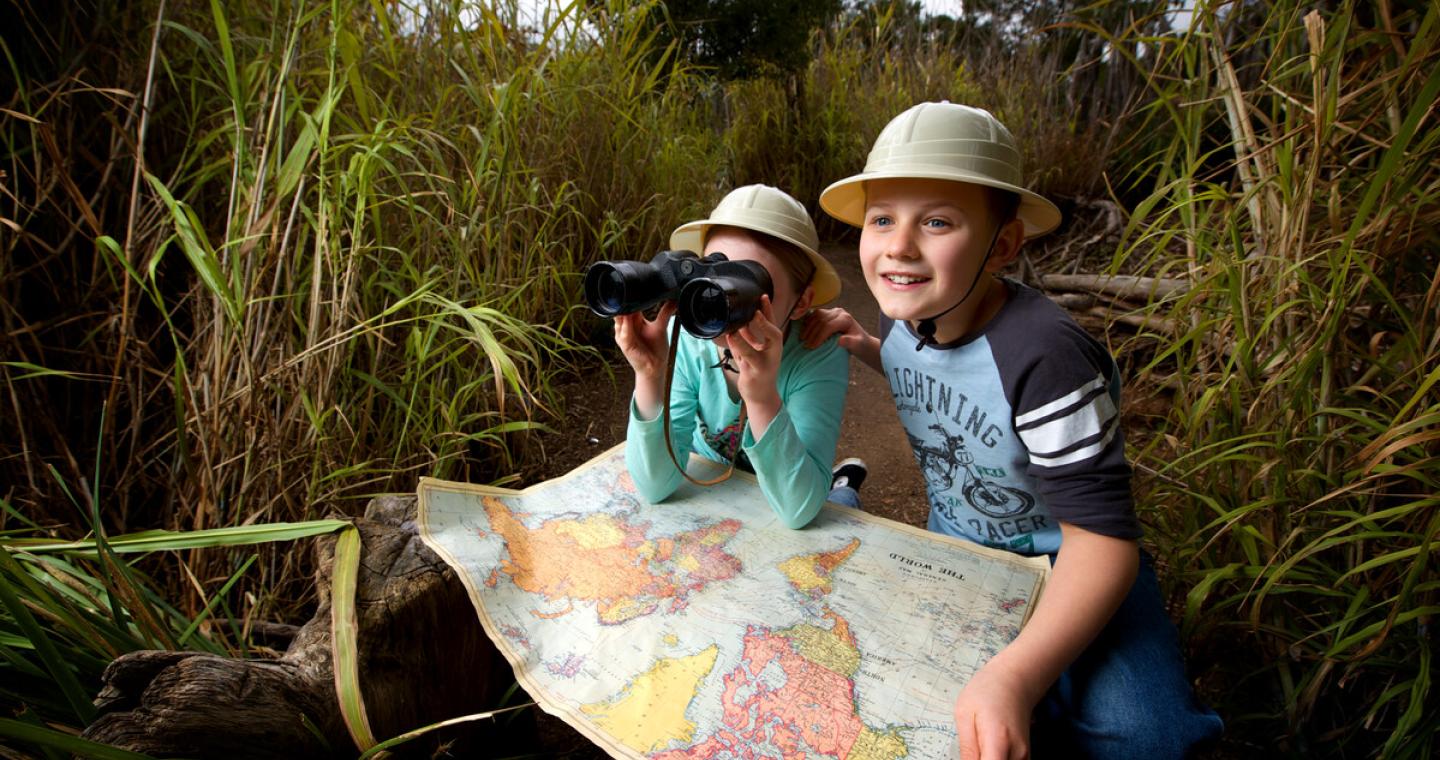 Image: Nature Play at the Werribee Open Range Zoo