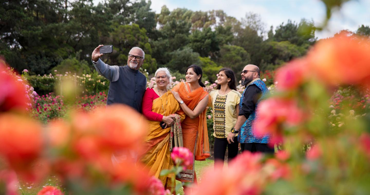 Image: Victoria State Rose Garden