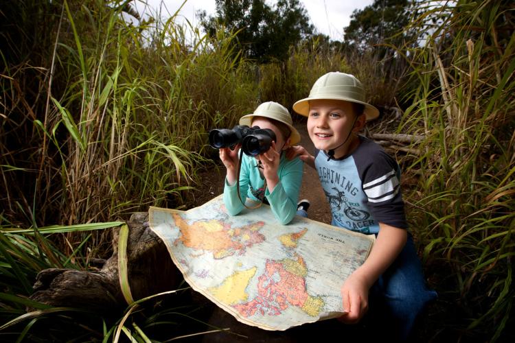 Image: Nature Play at the Werribee Open Range Zoo