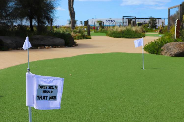 Mini Golf at Wyndham Harbour