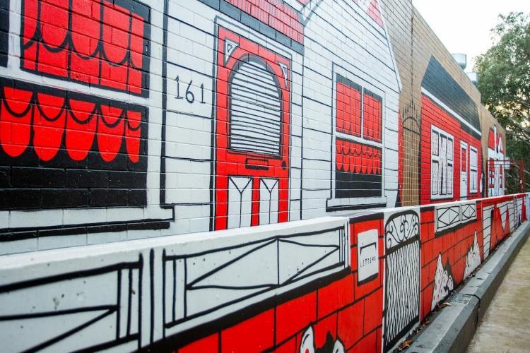 Laneway by Tom Gerrard in Watton Street, Werribee