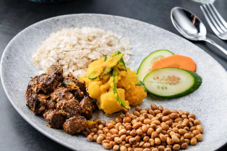 Lamb Choila Newari Khaja Set
