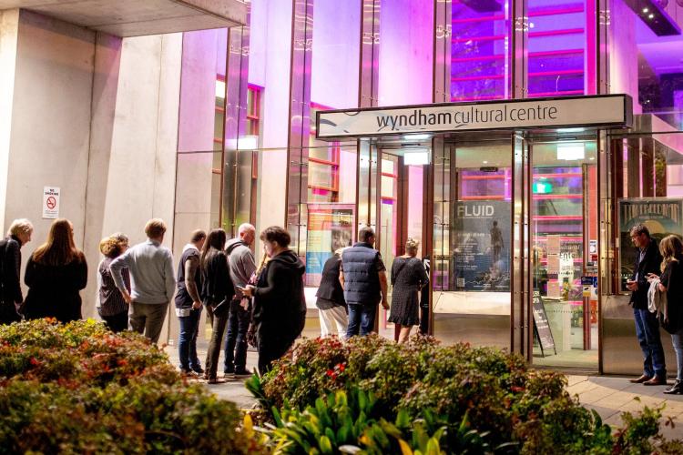 Entrance to Wyndham Cultural Centre
