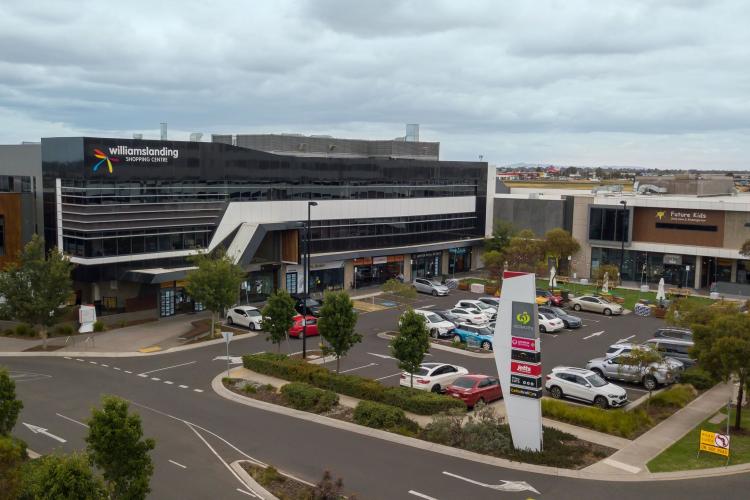 Shopping centre and carpark