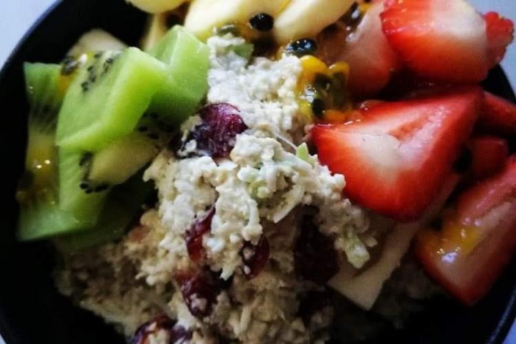 Bircher muesli - DF, GF, Vegan