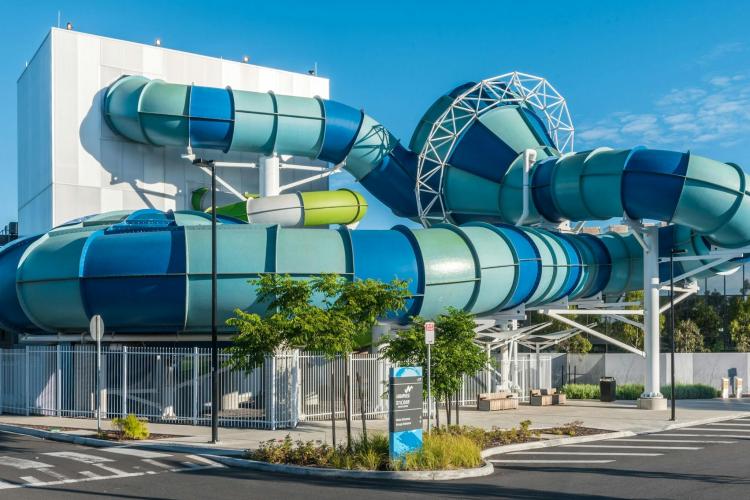 Waterslide at AquaPulse