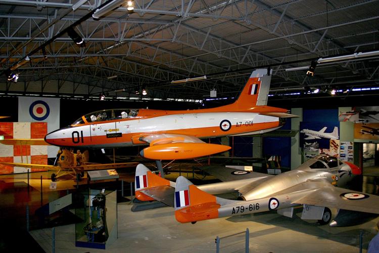 Training Hangar display - Macchi aircraft