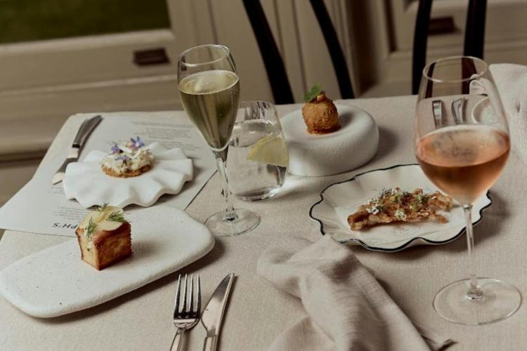 Small plates at Joseph's Restaurant at Lancemore Mansion Hotel Werribee Park
