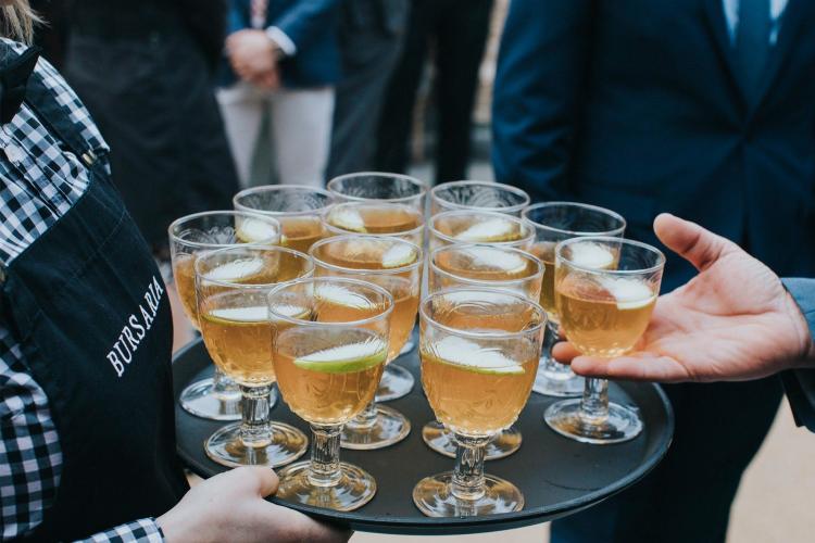 Greet your guests and clients with Mulled wine at The Refectory