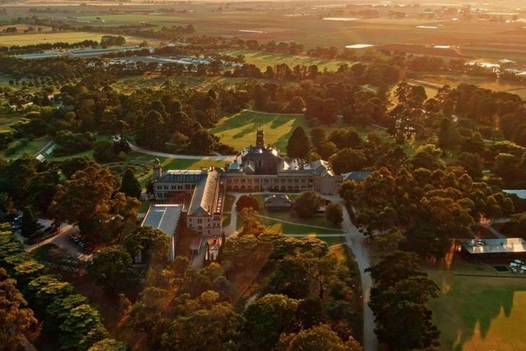 Lancemore Mansion Hotel set within the historic Werribee Park precinct.