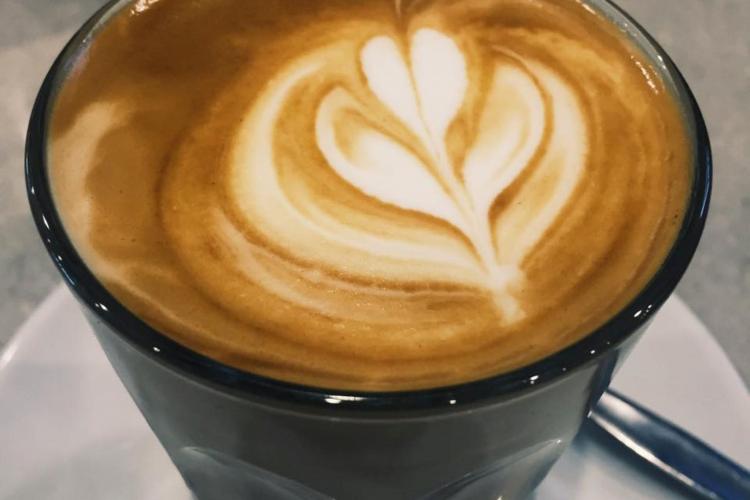 coffee with latte art