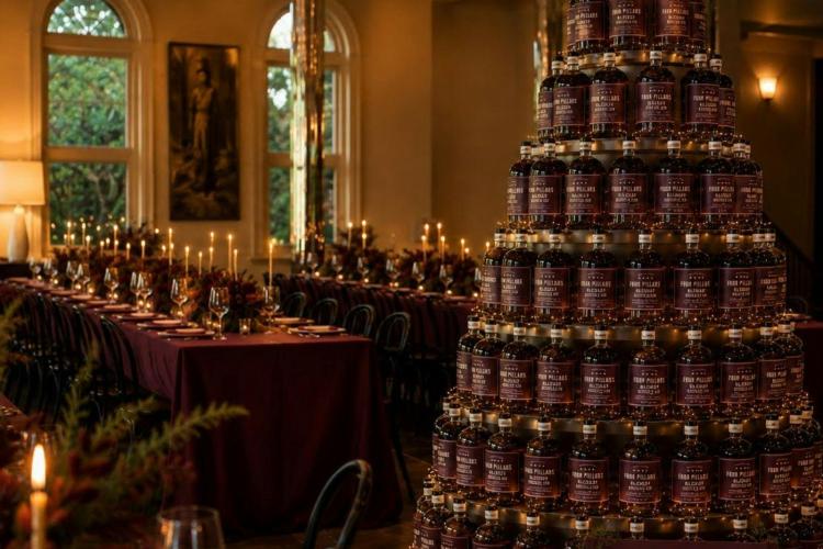 Four Pillars Gin Christmas Tree at Lancemore Mansion Hotel Werribee Park