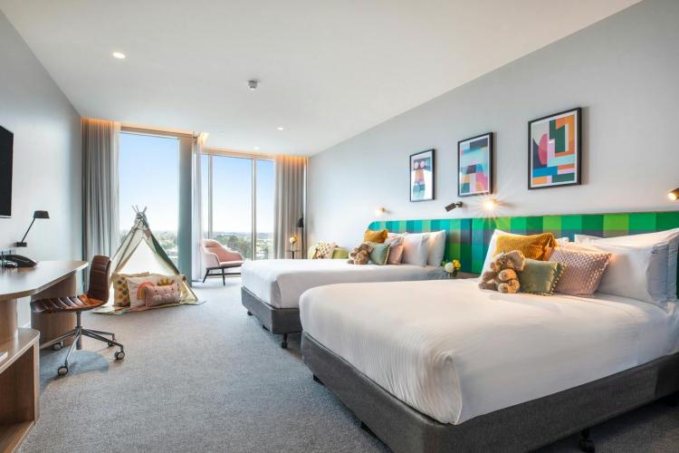 Glamp inn at our holiday inn werribee experience
