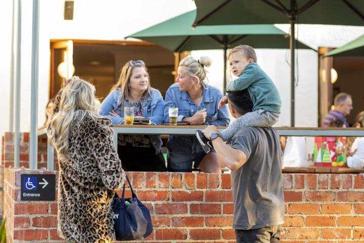 outdoor pub