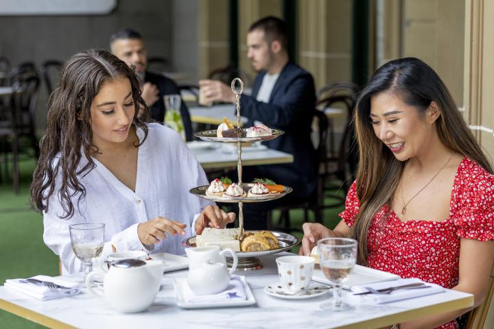 high tea at the refectory