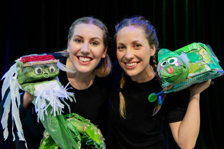 Trash with a Porpoise